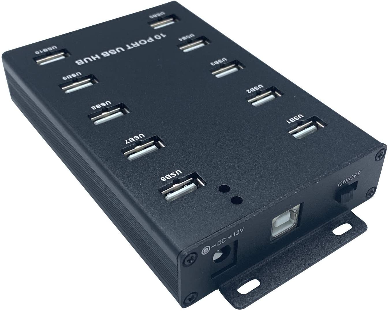 Sipolar 10 Port USB 2.0 Hub 5V 20 Amp
